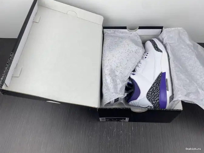 One Kick Air Iris' 3 'Dark Retro CT8532-105 Jordan 0517
